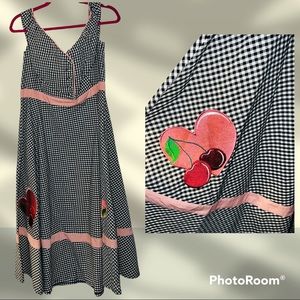 Vintage Repro Hearts and Roses